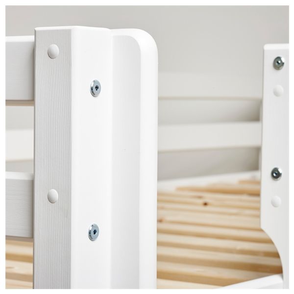 Lit mi-hauteur évolutif (H 105 cm) Eco Dream 70 x 190 cm - Blanc