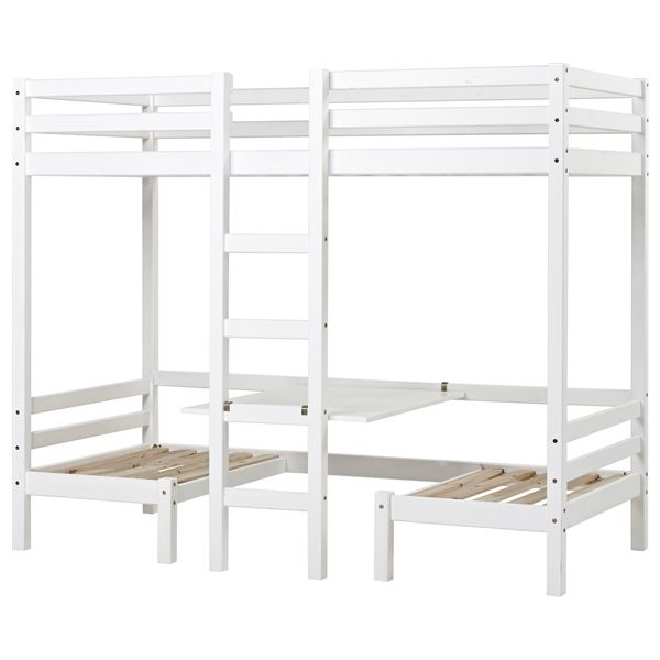 Lit superposé Eco Dream Jumbo 90 x 200 cm - Blanc