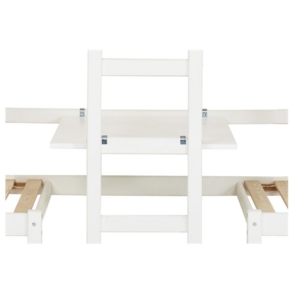 Lit superposé Eco Dream Jumbo 90 x 200 cm - Blanc