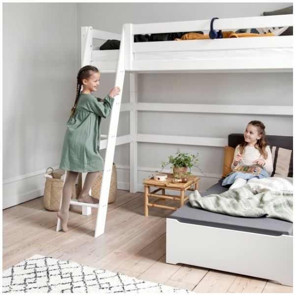 Matelas en 5 parties pour lit mezzanine évolutif avec bureau & canapé Eco Dream Mega 90 x 200 cm - Gris