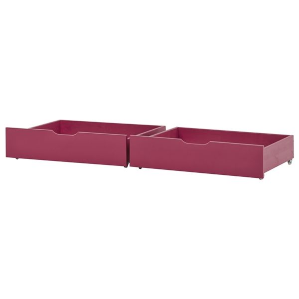 Set de 2 tiroirs de rangement pour lits Eco Comfort 70 x 160 cm