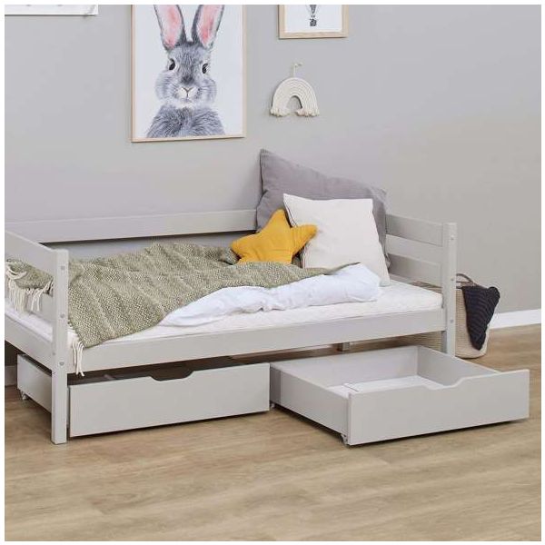 Set de 2 tiroirs de rangement pour lits Eco Comfort 70 x 160 cm