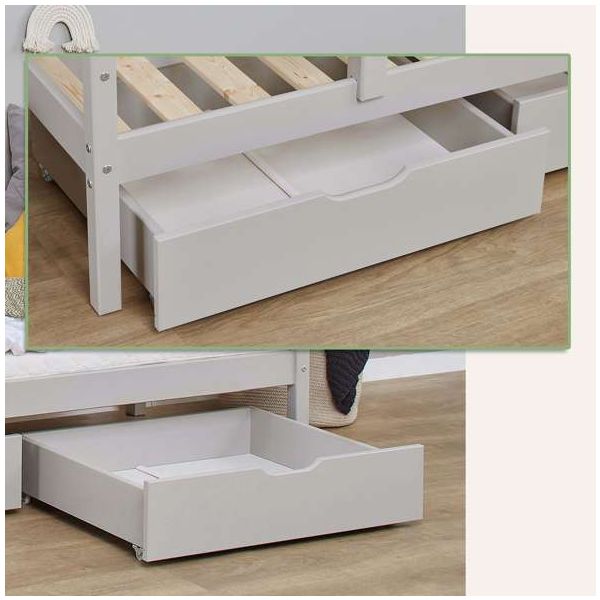 Set de 2 tiroirs de rangement pour lits Eco Comfort 70 x 160 cm