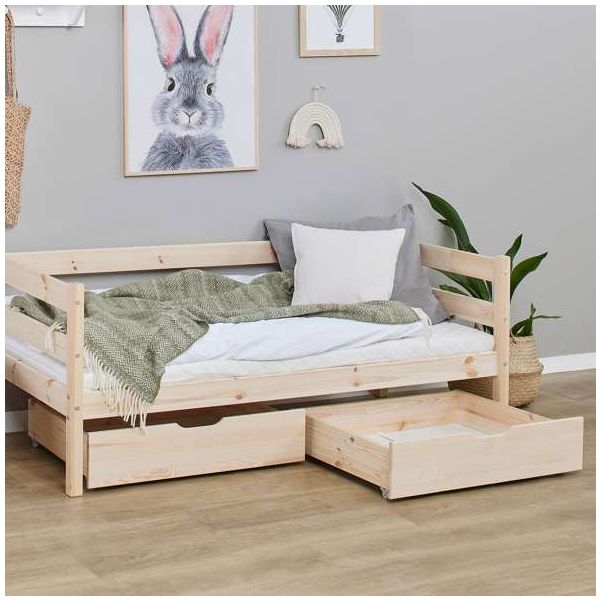 Set de 2 tiroirs de rangement pour lits Eco Comfort 70 x 160 cm