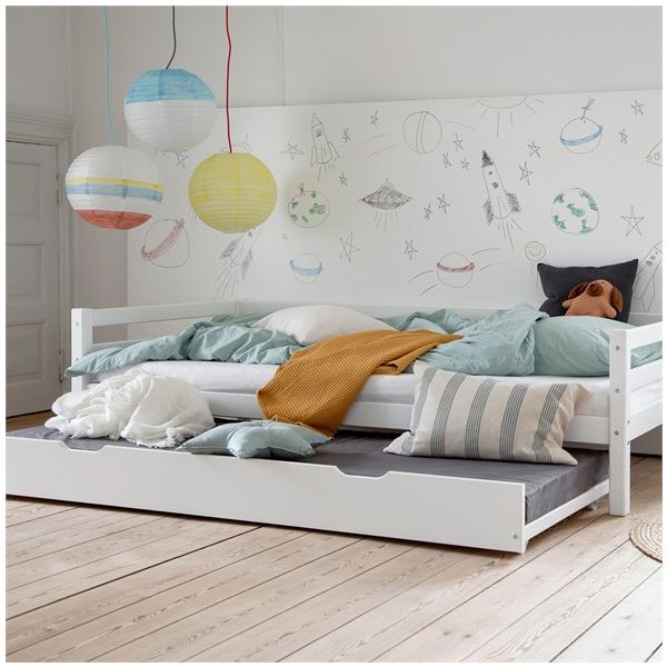 Trundle Bed for Eco Dream & Eco Luxury Beds 90 x 200 cm - White