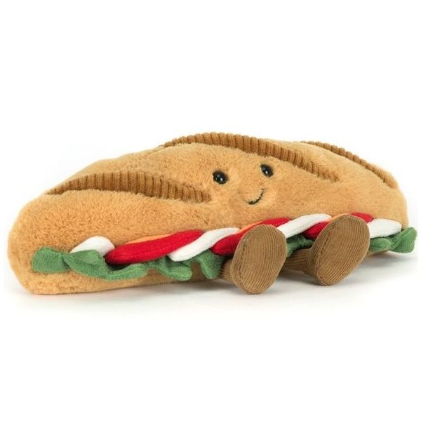 Peluche Baguette Caprese (12 cm)