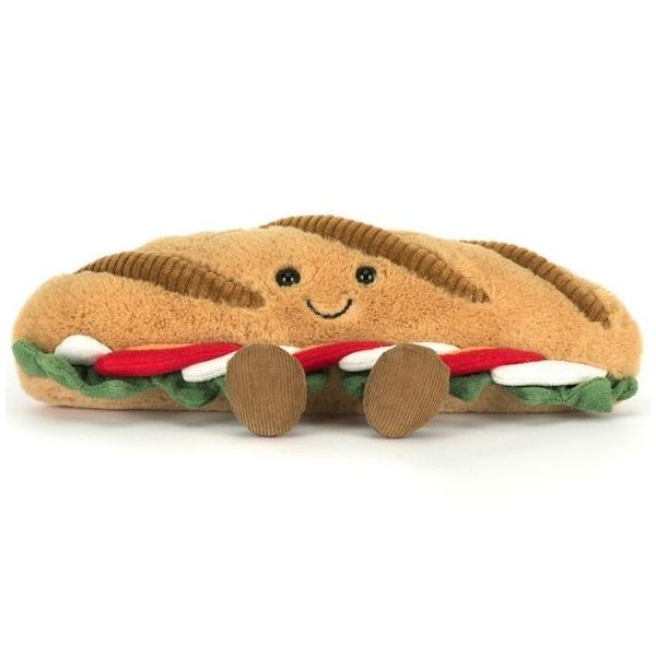 Peluche Baguette Caprese (12 cm)