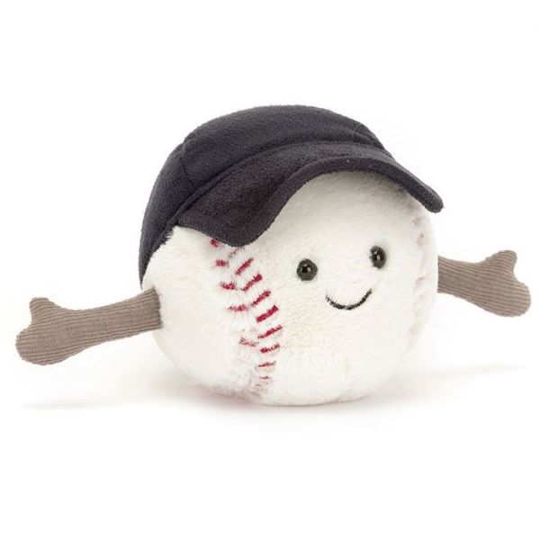 Peluche Balle de Baseball (10 cm)