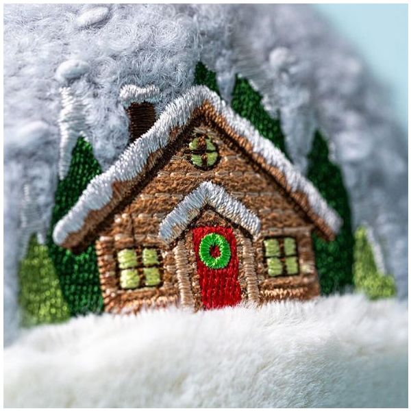 Peluche Boule à Neige (20 cm)