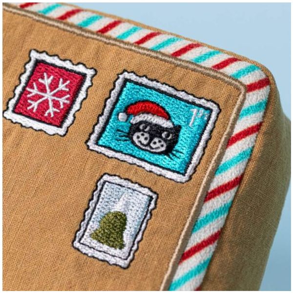 Peluche Lettre au Père-Noël (18 cm)