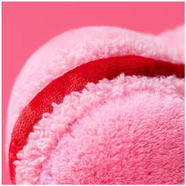 Peluche Macaron Cœur Rose Colette (13 cm)