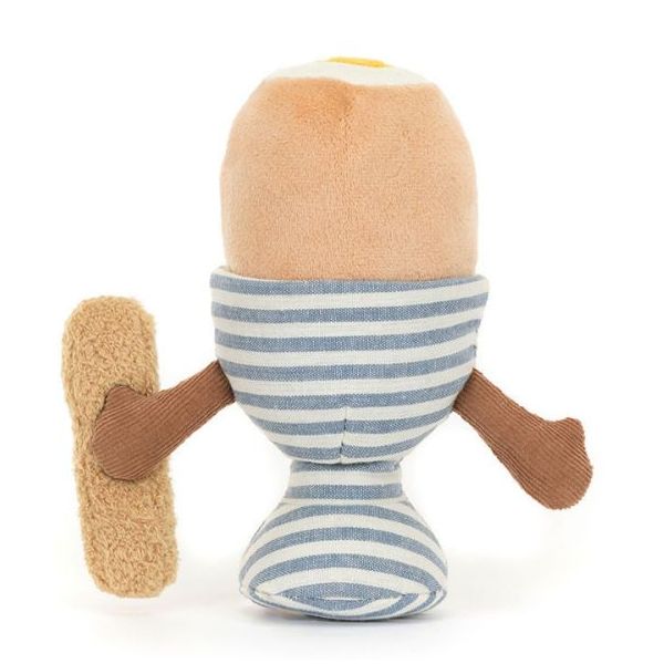 Peluche Œuf à la coque Eggetha (16 cm)