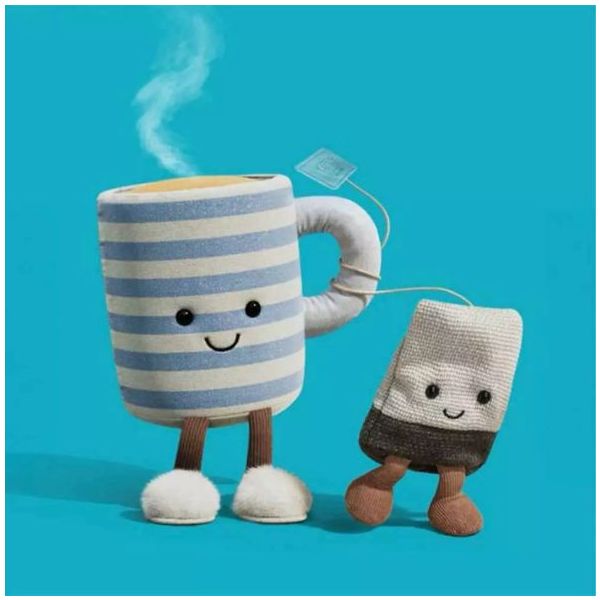 Peluche Tasse de thé Rosie Lea (15 cm)