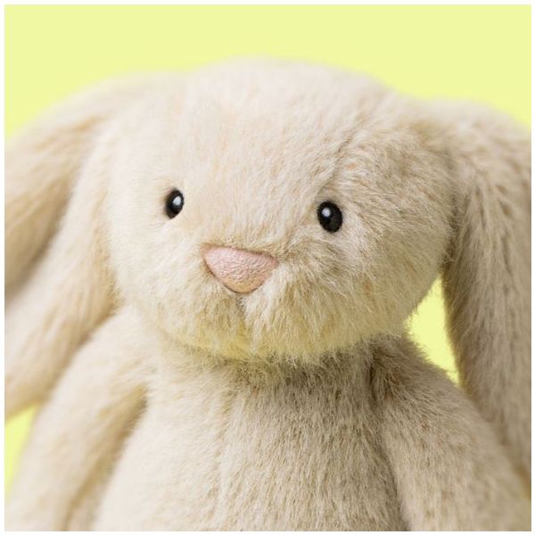 Doudou Lapin Flufflet - Crème (18 cm)
