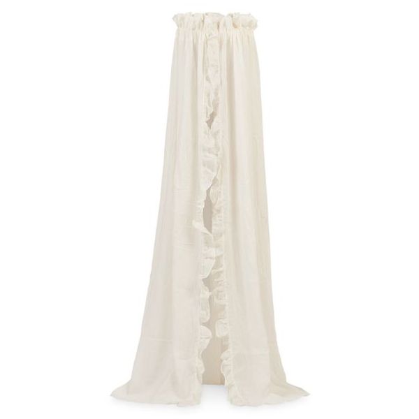 Ruffle Vintage Canopy - Ivory - 155 cm