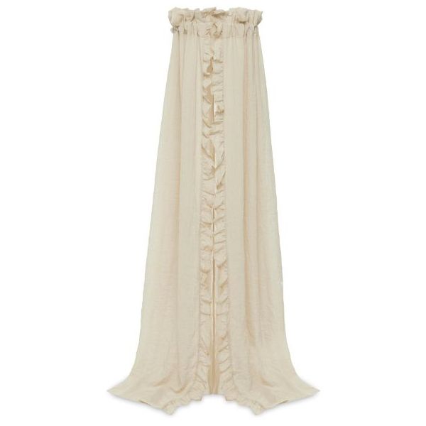 Ruffle Vintage Canopy - Nougat - 155 cm