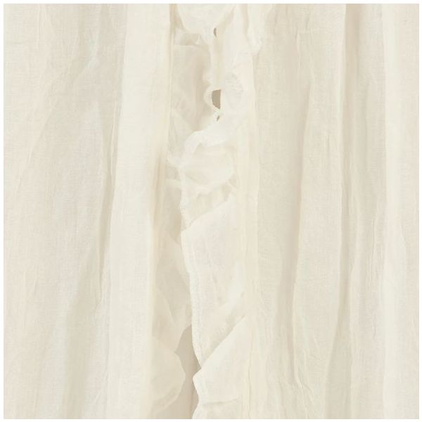 Ruffle Vintage Canopy - Ivory - 245 cm