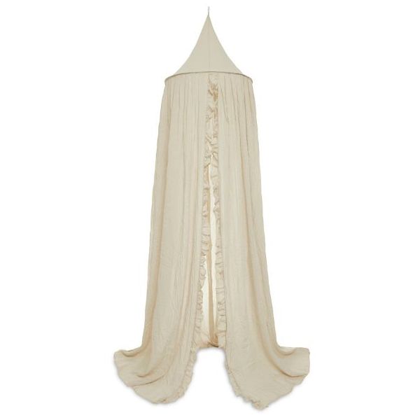 Ruffle Vintage Canopy - Nougat - 245 cm