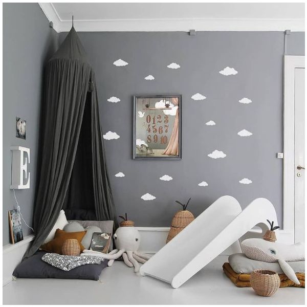 Wooden Slide - White