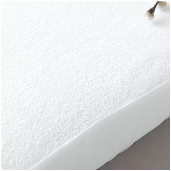 Mattress Cover - Organic Cotton - 80 x 160 cm - White