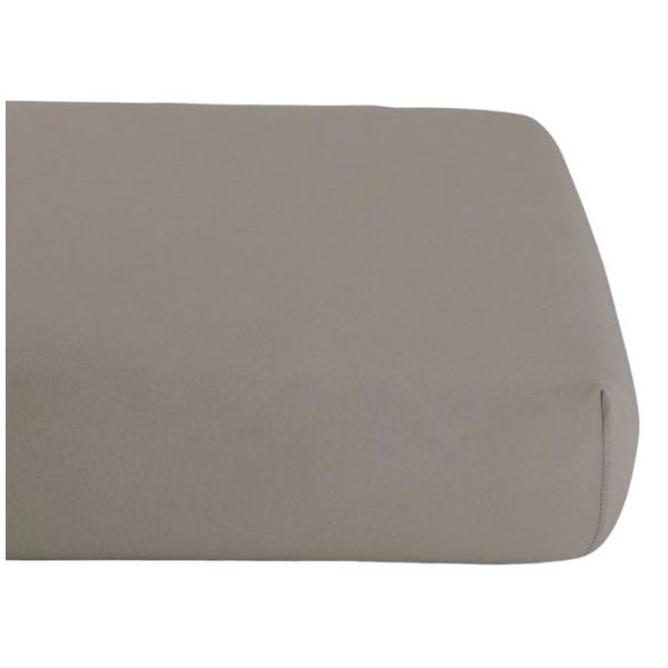 Drap Housse Coton Bio - 70 x 140 - Greige