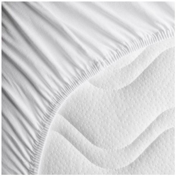Drap Housse Coton Bio Berceau - 50 x 83 cm - Blanc