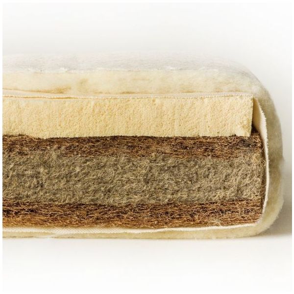 Matelas bébé Chanvrenatura® 70 x 140 cm - 12 cm