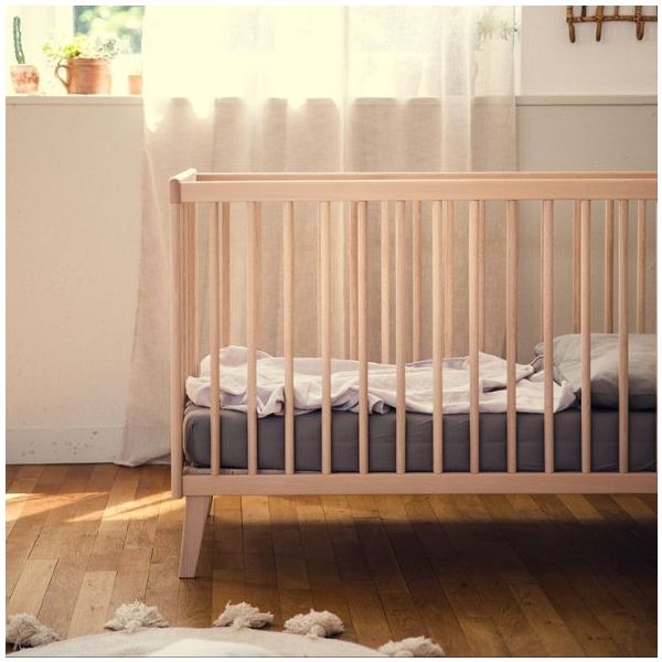 Lit bébé Turia 60 x 120 cm - Hêtre