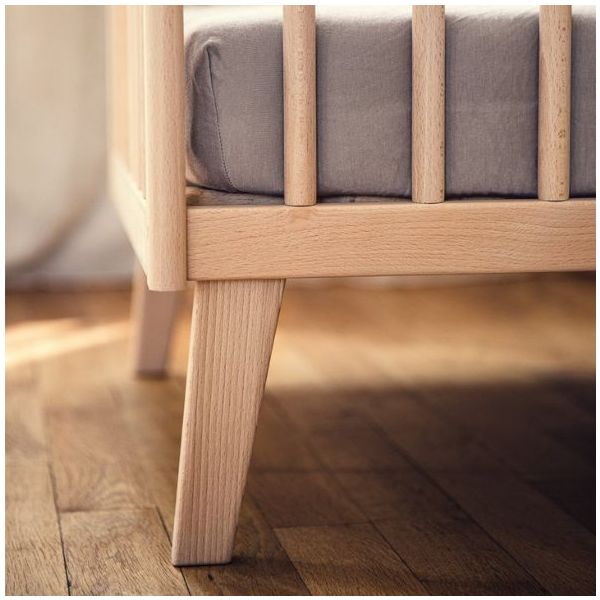 Lit bébé Turia 60 x 120 cm - Hêtre