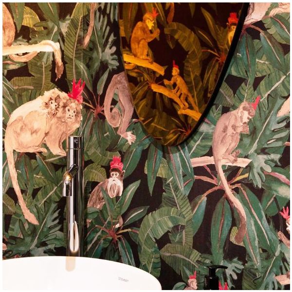 Papier Peint Tribu - Marron