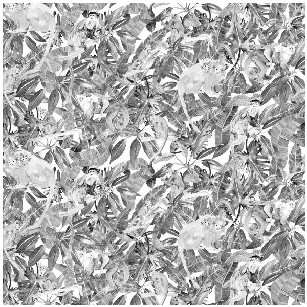 Papier Peint Tribu - Noir