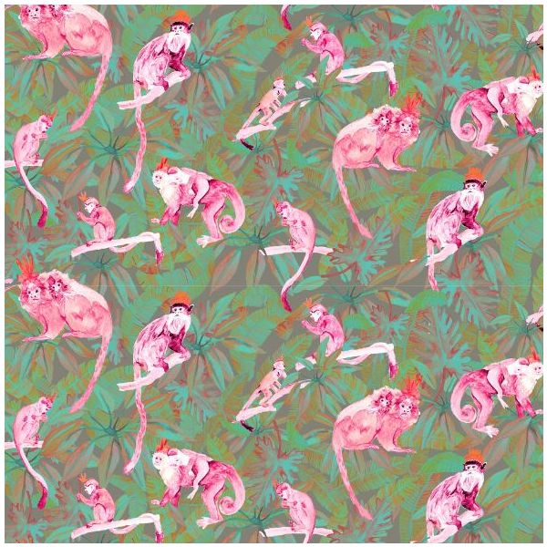 Papier Peint Tribu - Rose