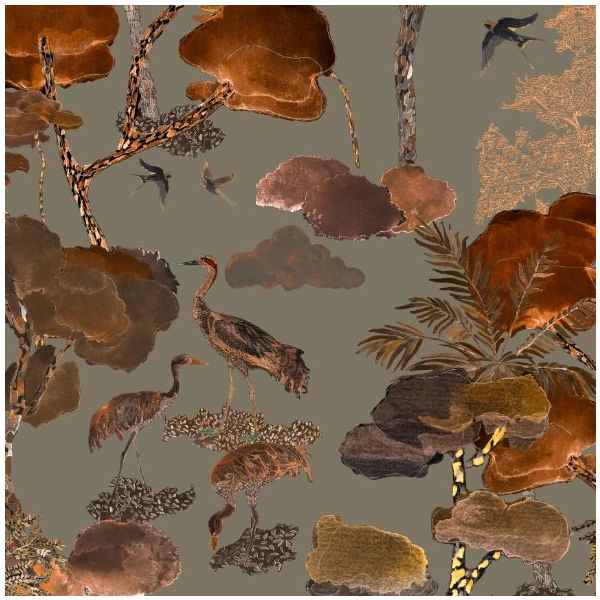 Papier Peint Aleteo - Tobacco