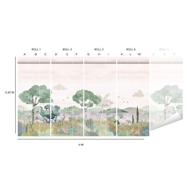 Décor Laguna - Rose
