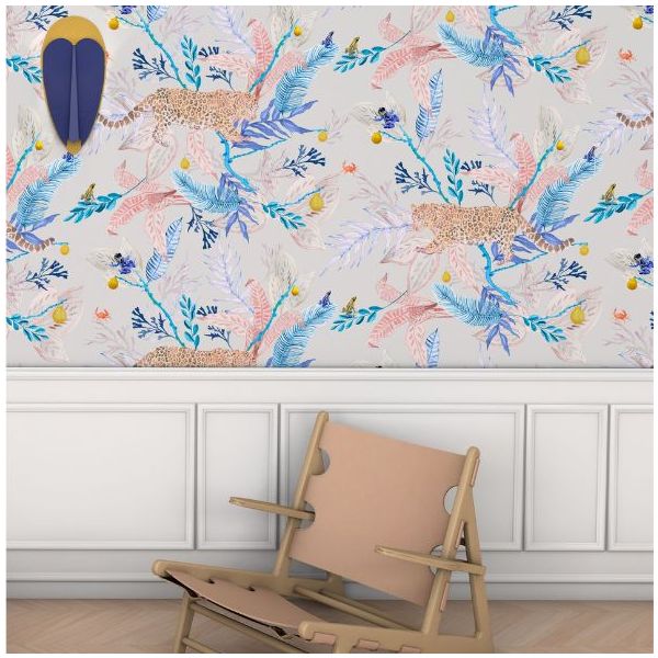 Papier Peint Orilla - Corail