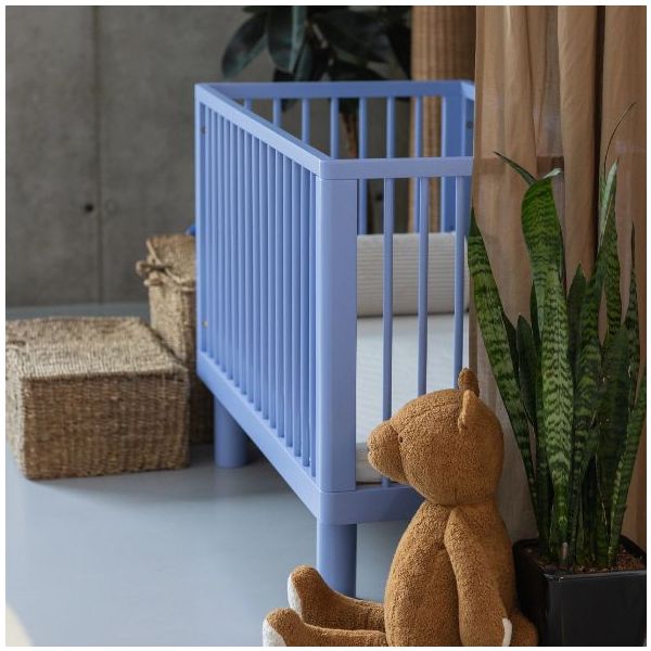Nox Convertible Crib 60 x 120 cm - Blue