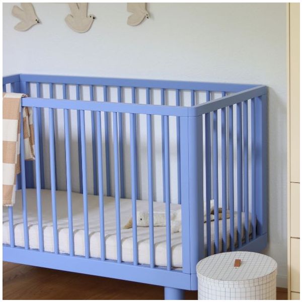 Nox Convertible Crib 60 x 120 cm - Blue