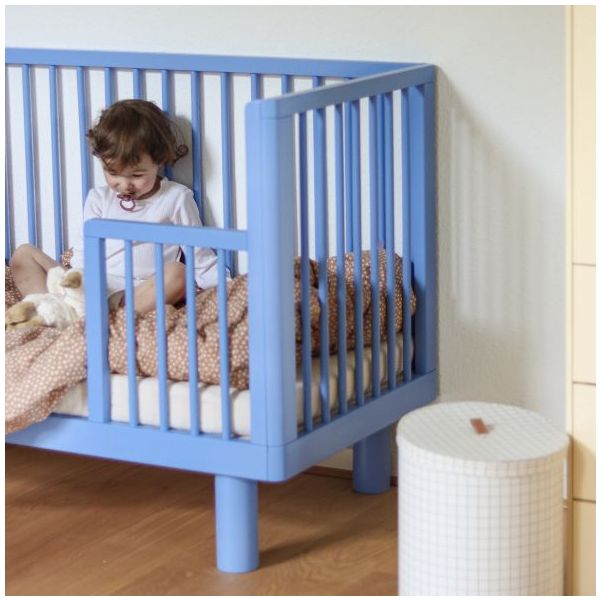 Nox Convertible Crib 60 x 120 cm - Blue