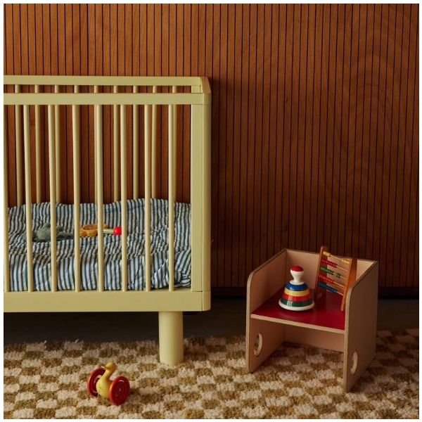 Mitwachsendes Babybett Nox 60 x 120 cm - Gelb