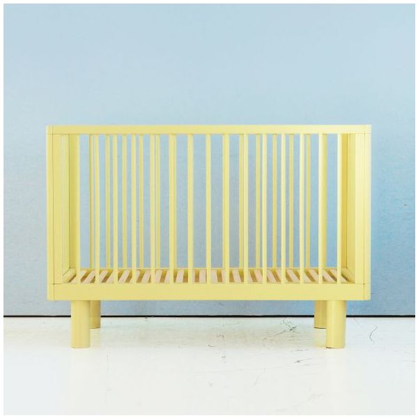 Mitwachsendes Babybett Nox 60 x 120 cm - Gelb