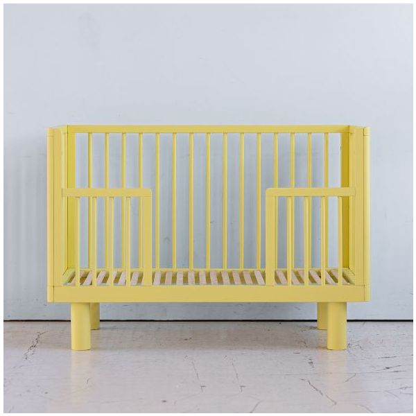 Mitwachsendes Babybett Nox 60 x 120 cm - Gelb