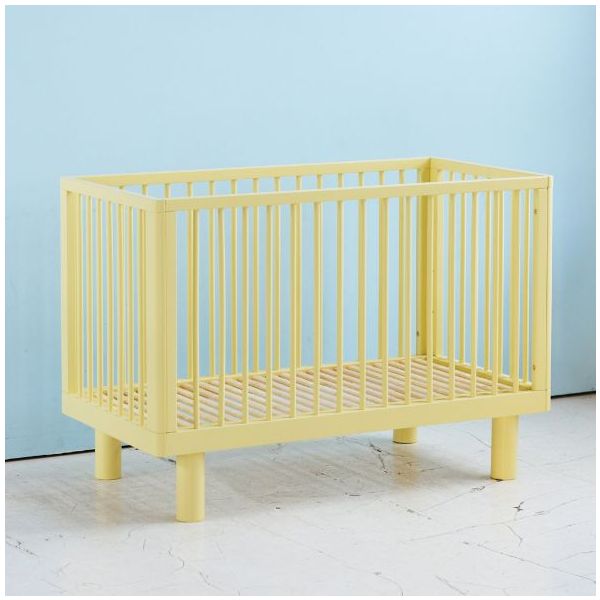 Mitwachsendes Babybett Nox 60 x 120 cm - Gelb