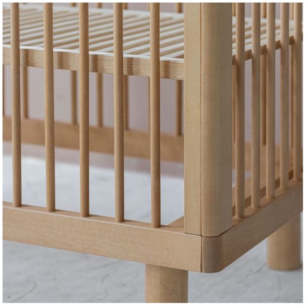Nox Convertible Crib 60 x 120 cm - Natural