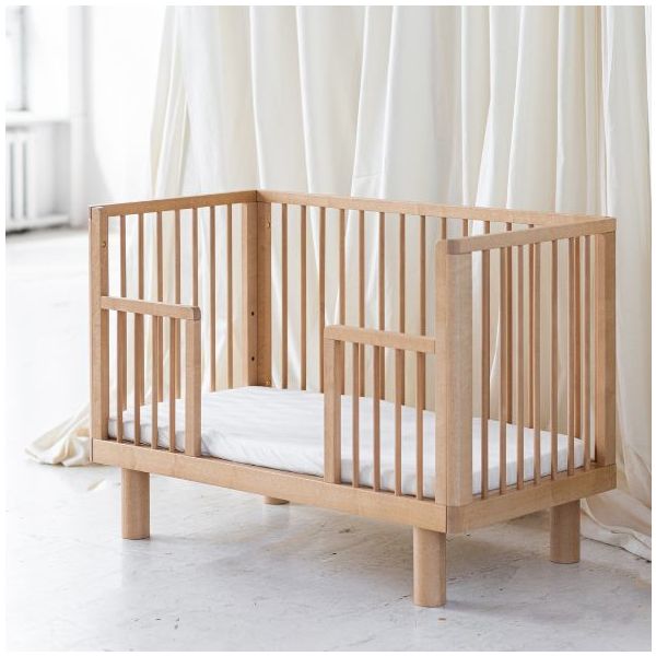 Nox Convertible Crib 60 x 120 cm - Natural