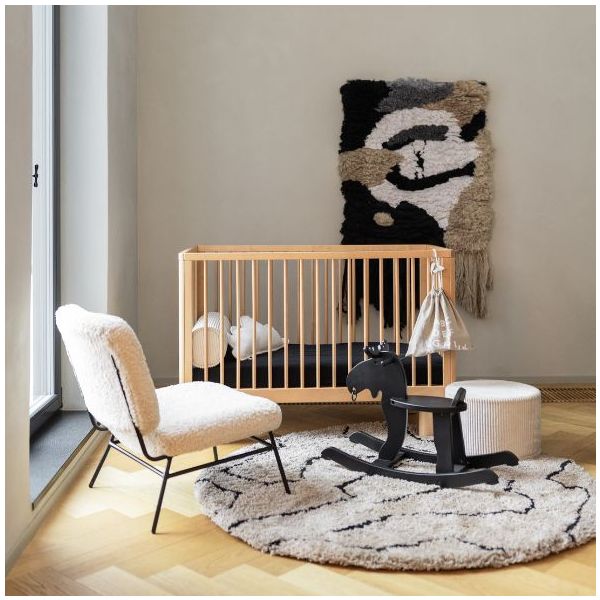 Nox Convertible Crib 60 x 120 cm - Natural