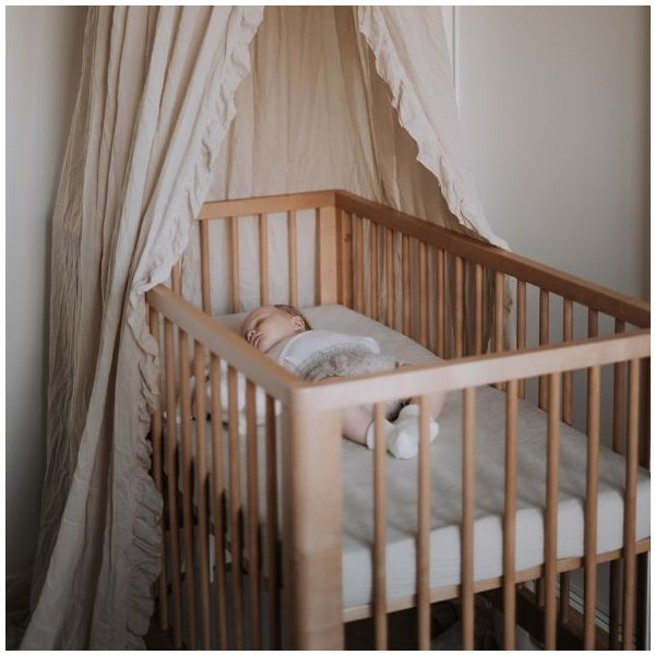 Nox Convertible Crib 60 x 120 cm - Natural