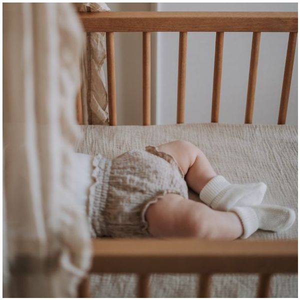 Nox Convertible Crib 60 x 120 cm - Natural