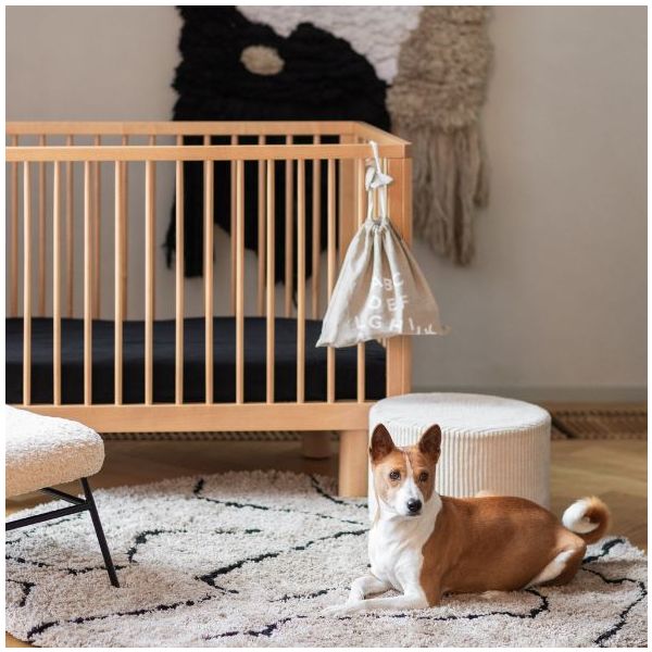 Nox Convertible Crib 60 x 120 cm - Natural
