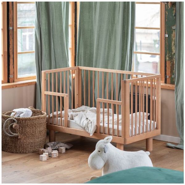 Nox Convertible Crib 60 x 120 cm - Natural