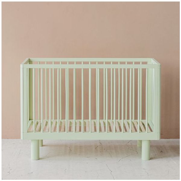 Lit bébé évolutif Nox 60 x 120 cm - Pistache